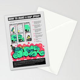 How to Make a Rap Spray. Stationery Cards