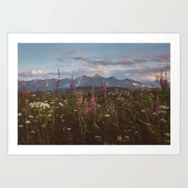 Mountain vibes - Landscape and Nature Photography Art Print