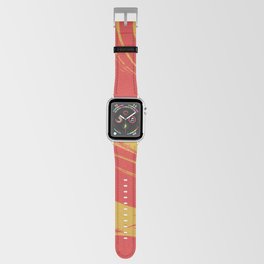 Fire Marble Apple Watch Band