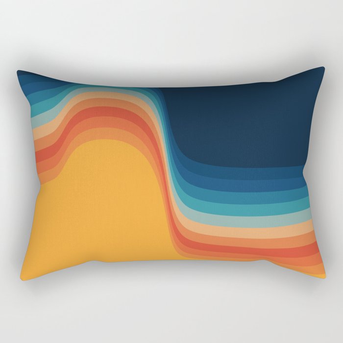Runaway Rainbow Rectangular Pillow