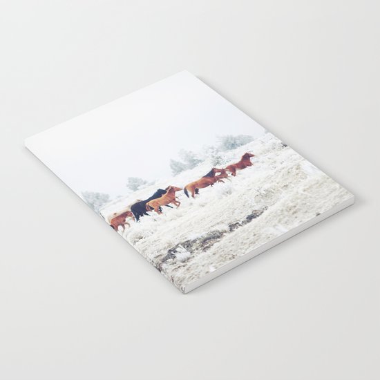 Winter Horse Herd Notebook