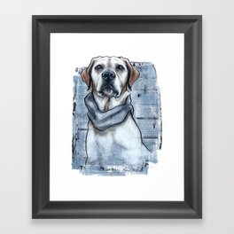 Daily dogs: Colorado dog Framed Art Print