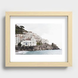 Amalfi Coast, Italy Travel Photography Recessed Framed Print