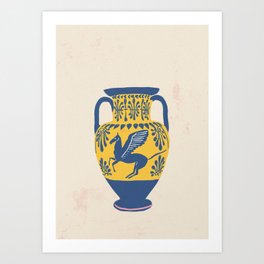 Ancient vase #2 Art Print
