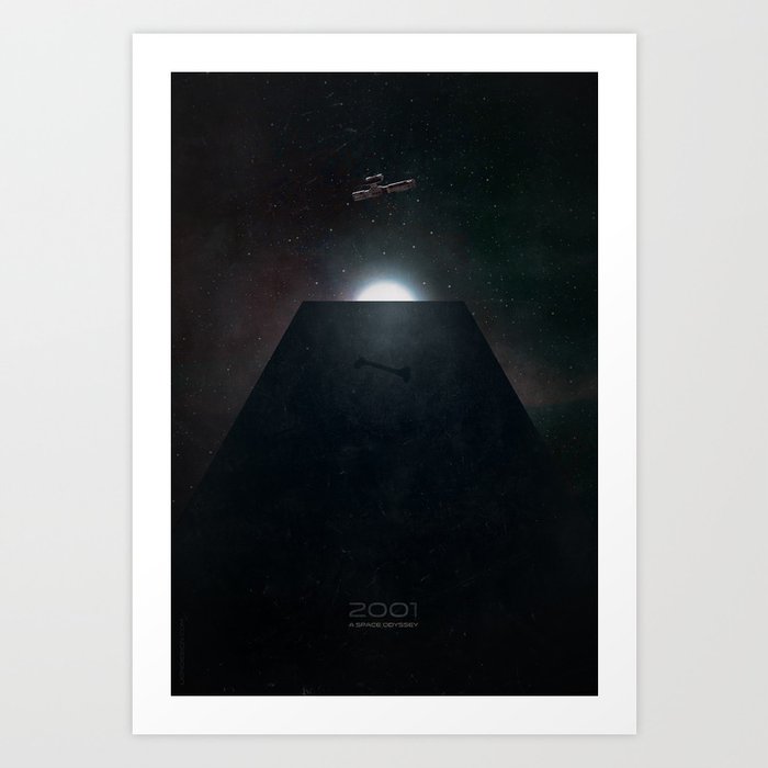 2001 A Space Odyssey alternative movie poster Art Print