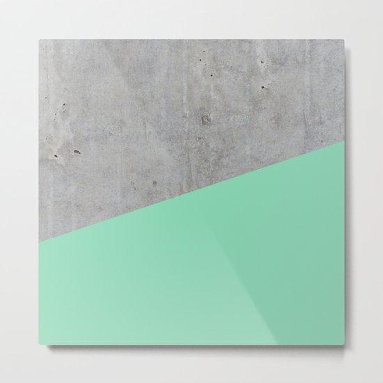 Concrete and sea Metal Print