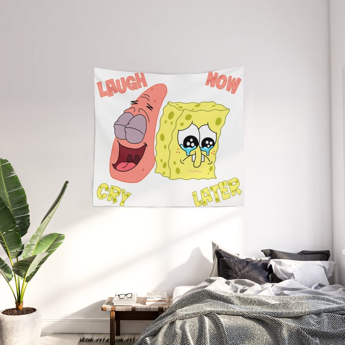 Spongebob discount wall tapestry