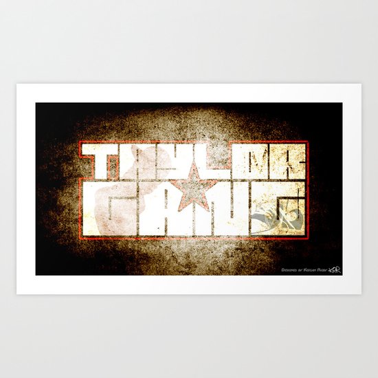Taylor gang Art Print