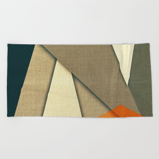 Le Cheval et Jeanne d'Arc Beach Towel