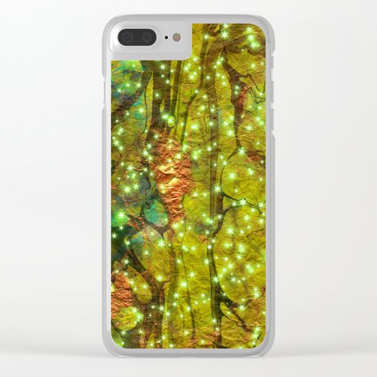 brassygreen Clear iPhone Case