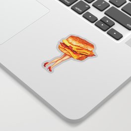 Bacon Egg & Cheese Pin-Up Sticker