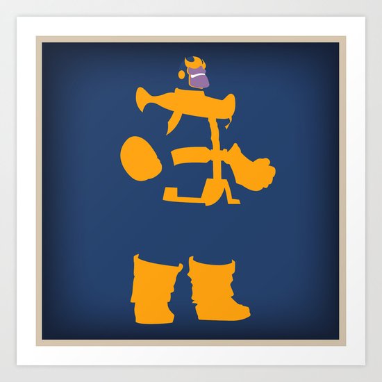 The Overmaster (Thanos) Art Print