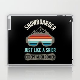 Funny Snowboard Snowboarding Laptop Skin
