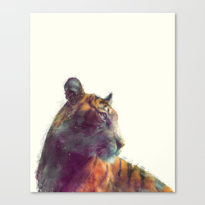 Tiger // Solace Canvas Print