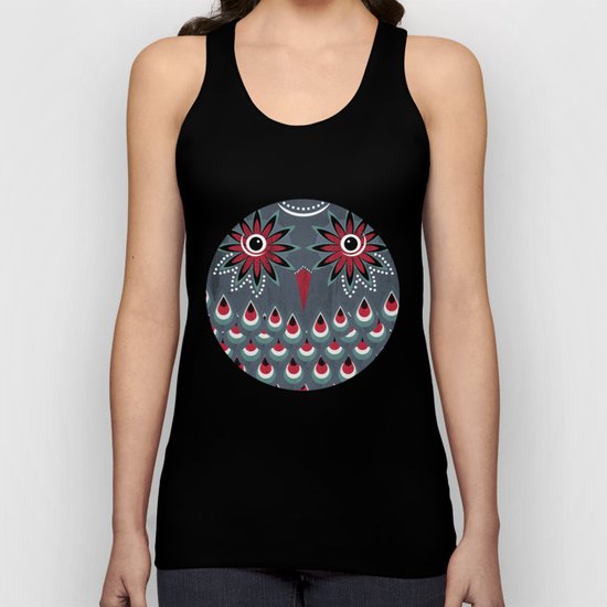 Owl Unisex Tank Top