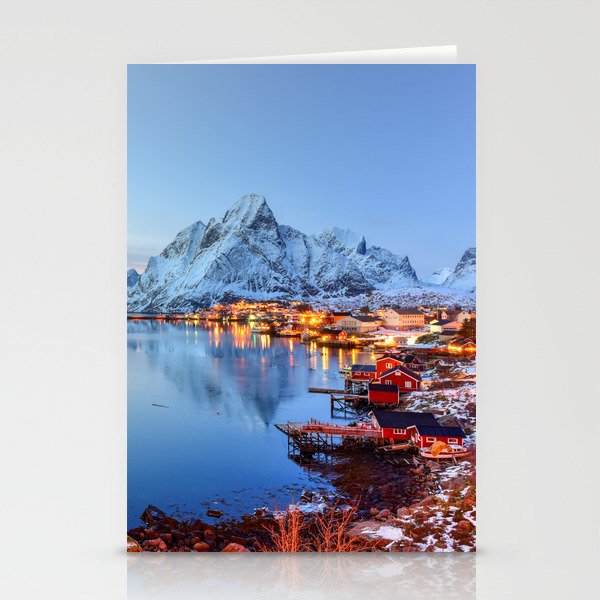 Lofoten islands, Norway Stationery Cards