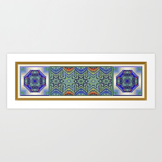 A Winter Garden Art Print