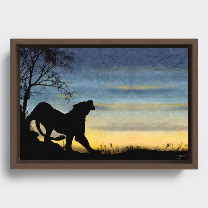 Sunrise Framed Canvas