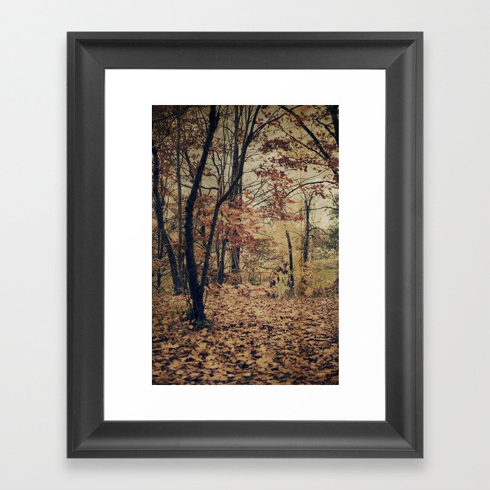Vintage Autumn Framed Art Print