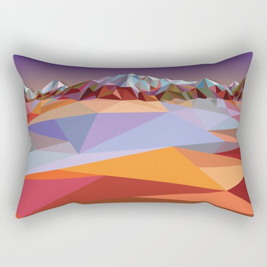 Night Mountains No. 23 Rectangular Pillow