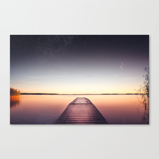 Skinny dip Canvas Print