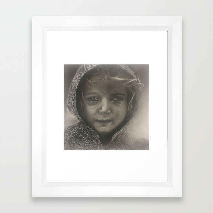 The Boy Art Black And White Pencil Drawing Fine Art Prints