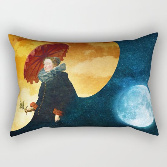 Queen of the Night Rectangular Pillow