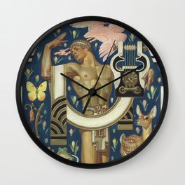 Spring - Apollo and animals  - Joseph Christian Leyendecker  Wall Clock