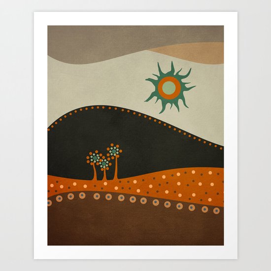Sweet. Land. Art Print