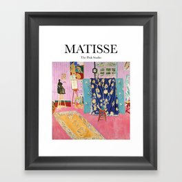 Matisse - The Pink Studio Framed Art Print