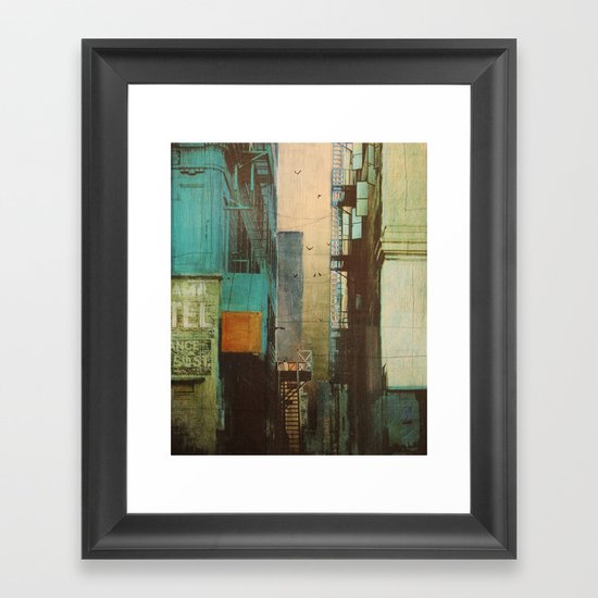 ESCAPE ROUTE Framed Art Print