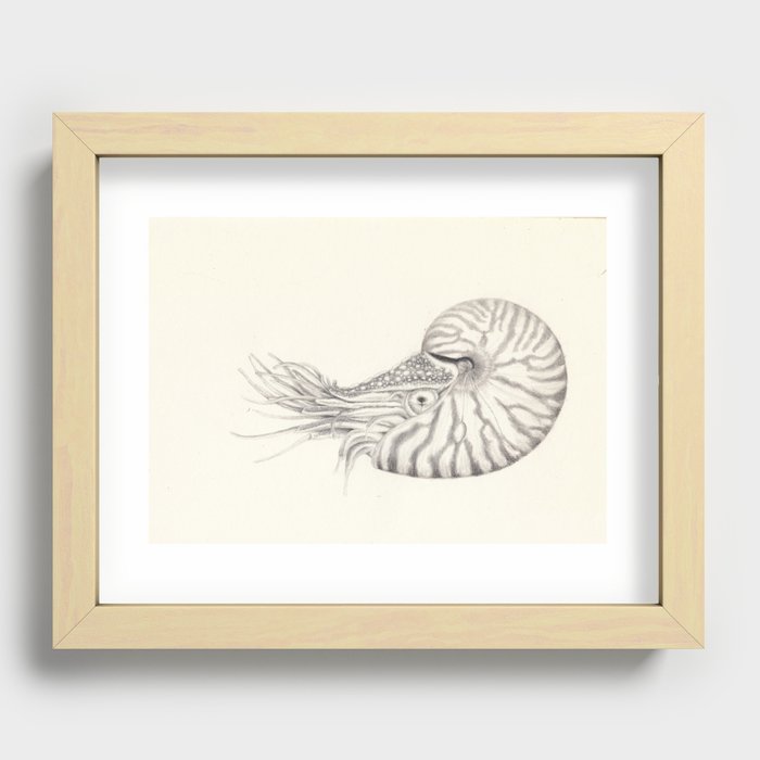 Nautilus - 20000 leagues under the sea Recessed Framed Print