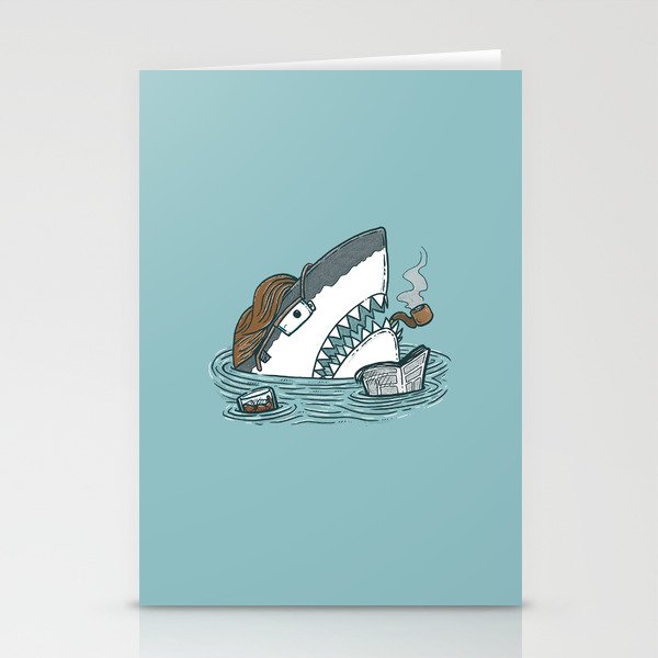 The Dad Shark Stationery Cards