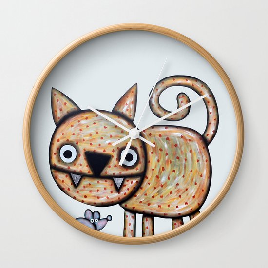 Secret meeting Wall Clock