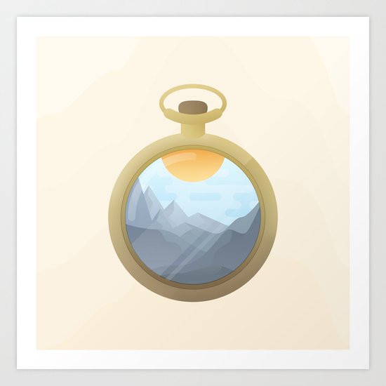 Hi, Noon Art Print
