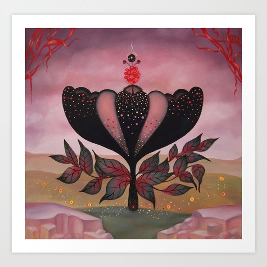 Pink Flower Art Print