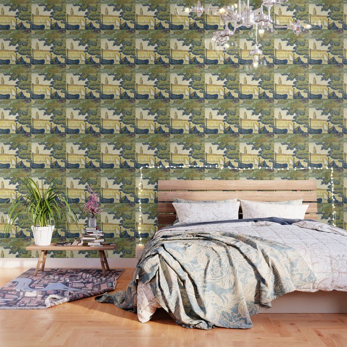 Paul Signac Saint Tropez Wallpaper By Alexandra Arts Society6