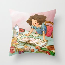 Foodie Throw Pillow
