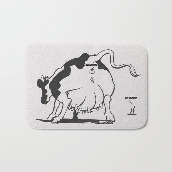 Milked? Bath Mat