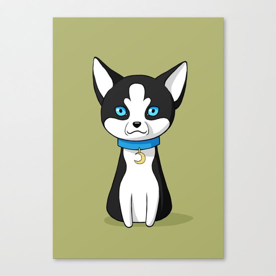 Husky Canvas Print
