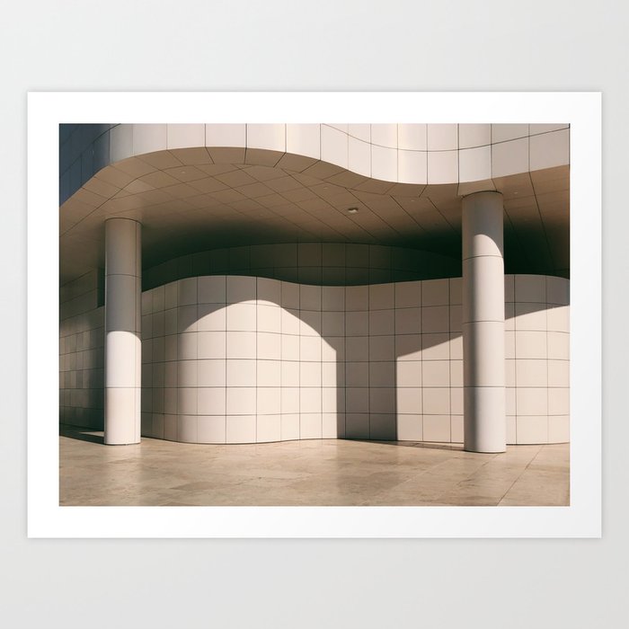 Curves / Los Angeles Architecture Art Print