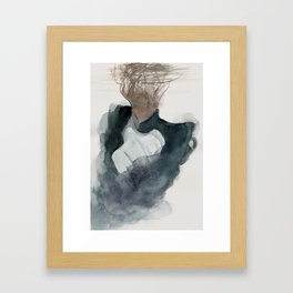 Mist embrace Framed Art Print