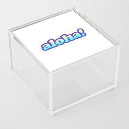 aloha Acrylic Box