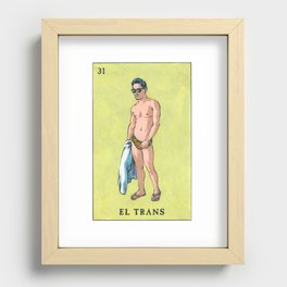 El Trans Recessed Framed Print