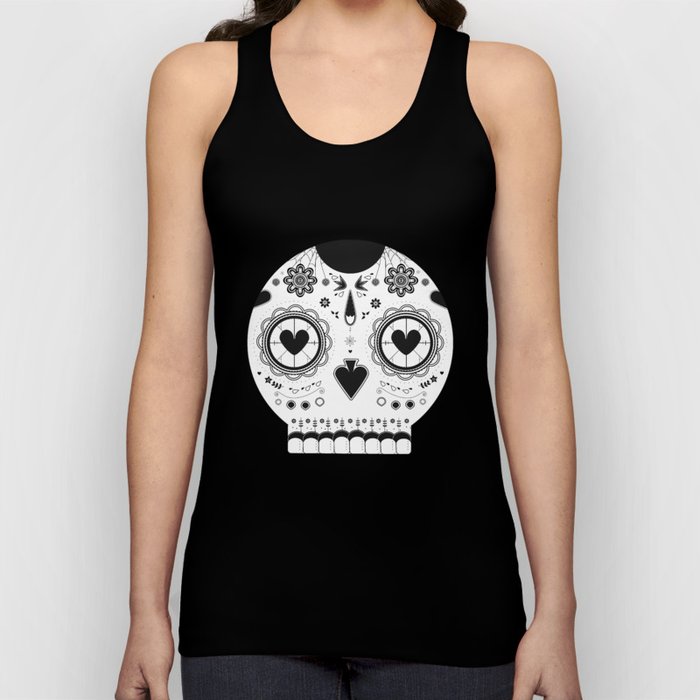Candy skull Tank Top