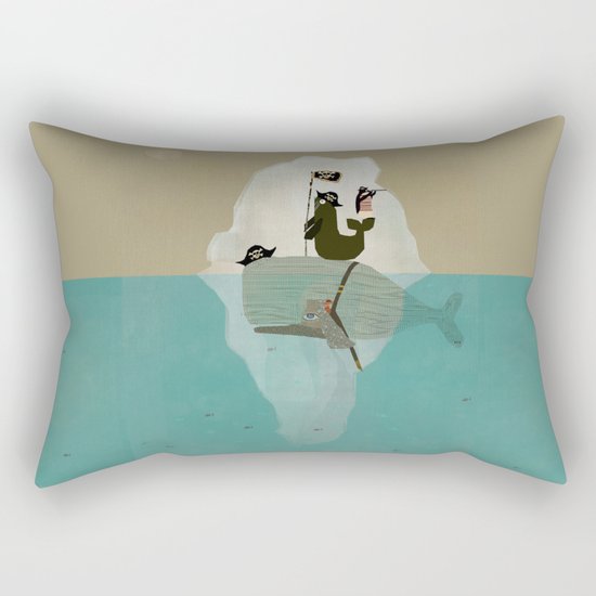 we are pirates too Rectangular Pillow