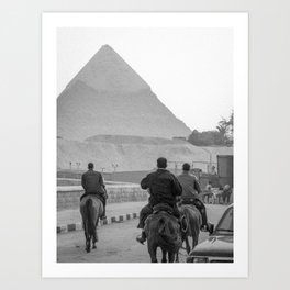 Pyramid of Giza - Egypt Art Print