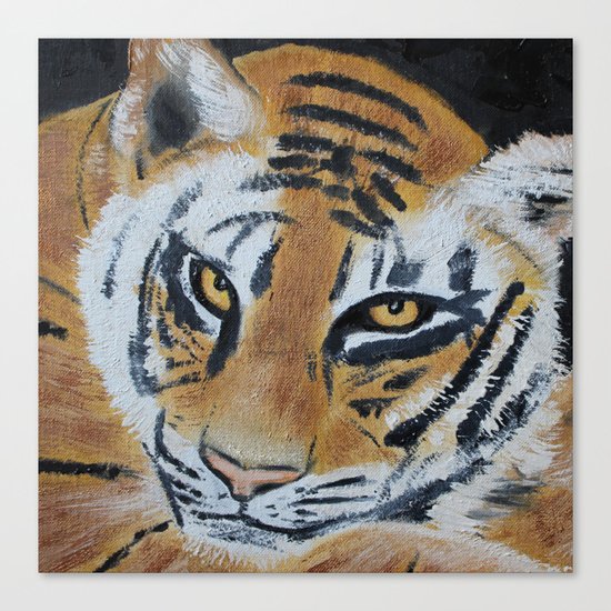 Tiger Canvas Print by whyitsmedesign | Society6