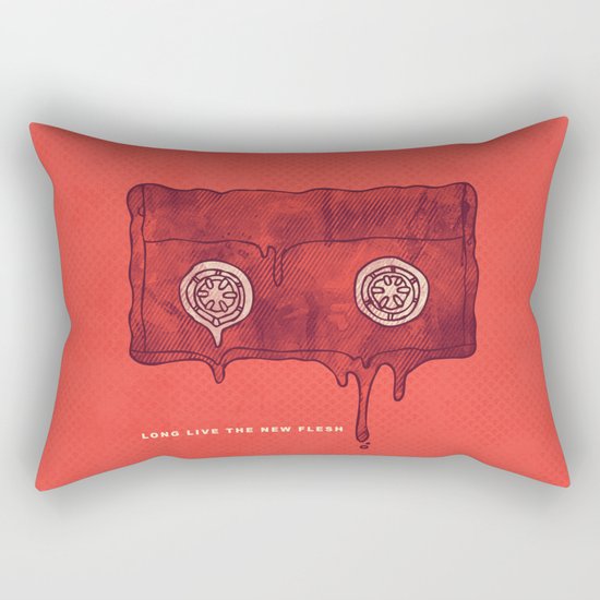 Videodrome Rectangular Pillow