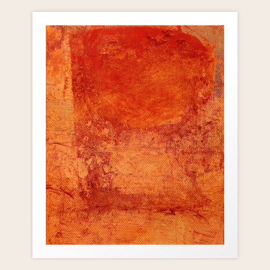 Sotto un Sole Intenso Art Print